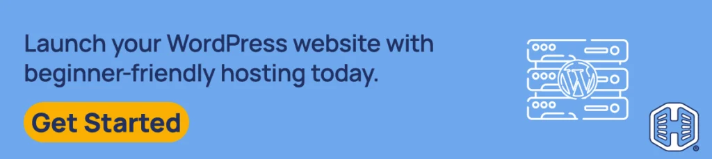 Strip Banner - Launch your WordPress website with beginner-friendly hosting today.