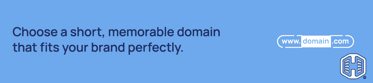 Hosted® WordPress - Choose a short, memorable domain that fits your brand perfectly Strip Banner Text - Choose a short, memorable domain that fits your brand perfectly
