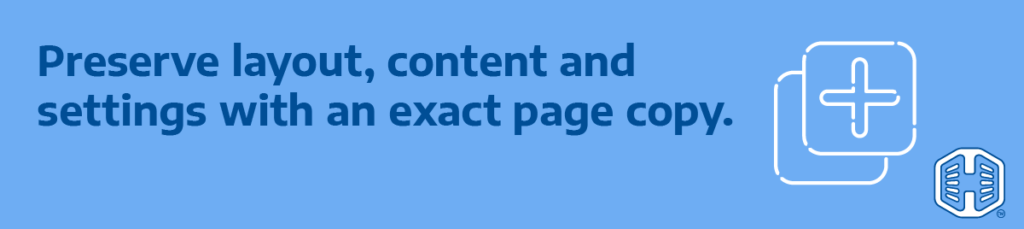 Preserve Layout, Content And Settings With An Exact Page Copy Strip Banner Text - Preserve Layout, Content And Settings With An Exact Page Copy