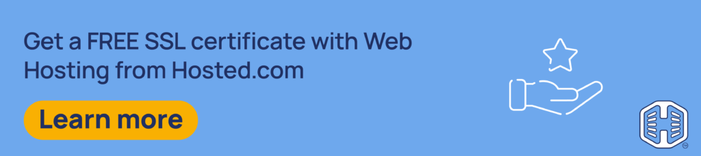 Strip Banner Text - Get a FREE SSL certificate with Web Hosting from Hosted.com® [Learn more]
