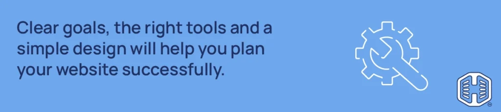 Clear goals, the right tools and a simple design will help you plan your website successfully. Strip Banner Text - Clear goals, the right tools and a simple design will help you plan your website successfully.