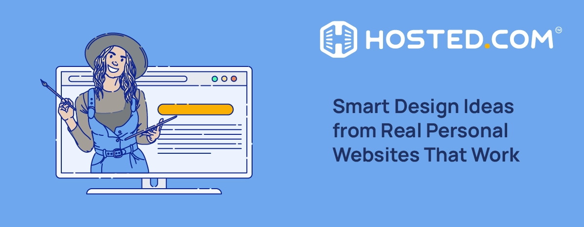 Personal Website Examples with Unique Designs - Hosted.com