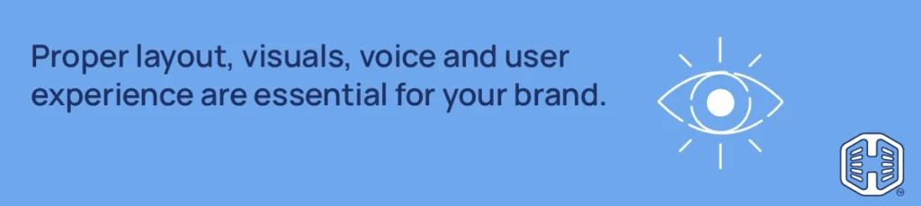 Hosted.com® Blog - Proper layout, visuals, voice and user experience are essential for your brand - 7 Key Website Branding Elements For Small Businesses Proper layout, visuals, voice and user experience are essential for your brand - 7 Key Website Branding Elements For Small Businesses