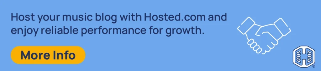 Host your music blog with Hosted.com and enjoy reliable performance for growth. [More Info]