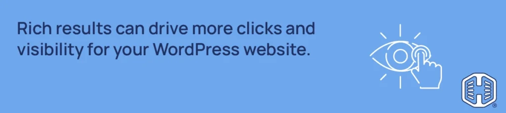 Strip Banner Text - Rich results can drive more clicks and visibility for your WordPress website