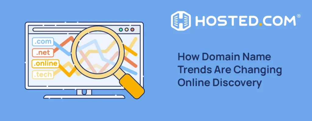 Hosted.com® Blog - How Domain Name Trends Are Changing Online Discovery Header Text - How Domain Name Trends Are Changing Online Discovery