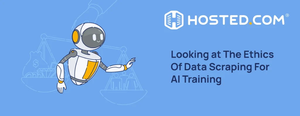 Header Text - Looking at The Ethics Of Data Scraping For AI Training