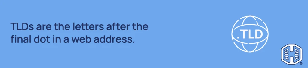Strip Banner Text - TLDs are the letters after the final dot in a web address