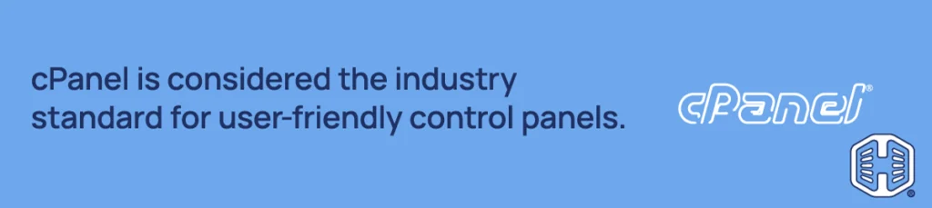 cPanel is considered the industry standard for user-friendly control panels Strip Banner Text - cPanel is considered the industry standard for user-friendly control panels