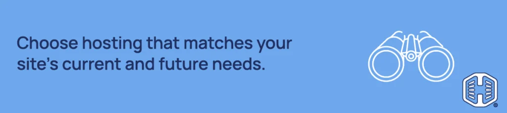 Choose hosting that matches your site’s current & future needs Strip Banner Text - Choose hosting that matches your site’s current & future needs