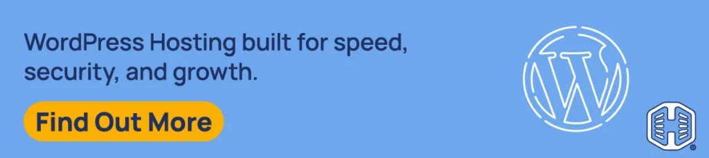 Strip Banner Text - Enjoy WordPress Hosting built for speed, security, and growth. [Find Out More]