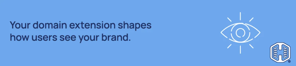 Your domain extension shapes how users see your brand Strip Banner Text - Your domain extension shapes how users see your brand