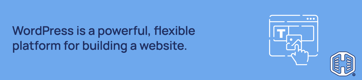 WordPress is a powerful, flexible platform for building a website Strip Banner Text - WordPress is a powerful, flexible platform for building a website