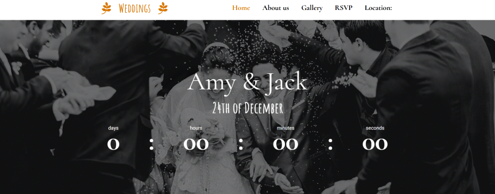Wedding Template from Hosted.com®'s Website Builder Wedding Template from Hosted.com®'s Website Builder