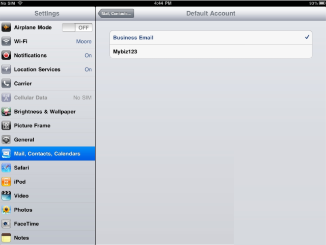 How To Configure iPad Email Settings - Set Up Email Signature Configure iPad Email Settings - Set Up Email Signature