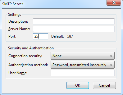 What Are SMTP Server Settings – Server Settings Screen SMTP Server Settings - Server Settings Screen