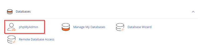 Fix Error Establishing A Database Connection in WordPress - Navigate to phpMyAdmin Fix Error Establishing A Database Connection in WordPress - Navigate to phpMyAdmin