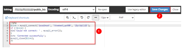 Fix Error Establishing A Database Connection in WordPress - Write Code in testFile.php File Fix Error Establishing A Database Connection in WordPress - Write Code in testFile.php File