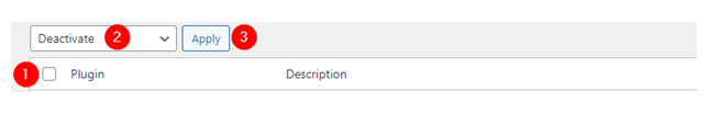 Fix Error Establishing A Database Connection in WordPress - Deactivate All Plugins from WordPress Admin Panel Fix Error Establishing A Database Connection in WordPress - Deactivate All Plugins from WordPress Admin Panel