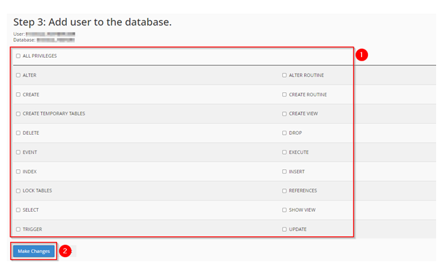Fix Error Establishing A Database Connection in WordPress - Set Permissions for a User Fix Error Establishing A Database Connection in WordPress - Set Permissions for a User