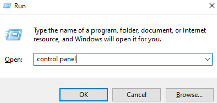 How To Fix A DNS_PROBE_STARTED Error - Open Control Panel Fix A DNS_PROBE_STARTED Error - Open Control Panel