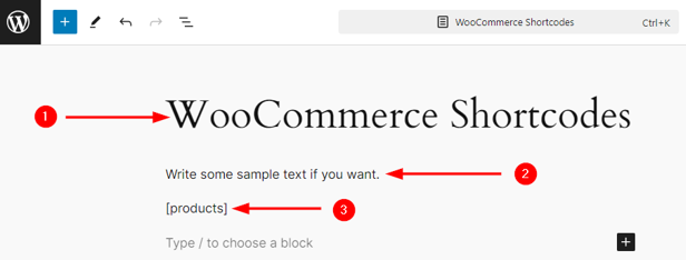 WooCommerce Shortcodes: A Guide to Their Uses & Benefits- Use Products Shortcode WooCommerce Shortcodes - Use Products Shortcode
