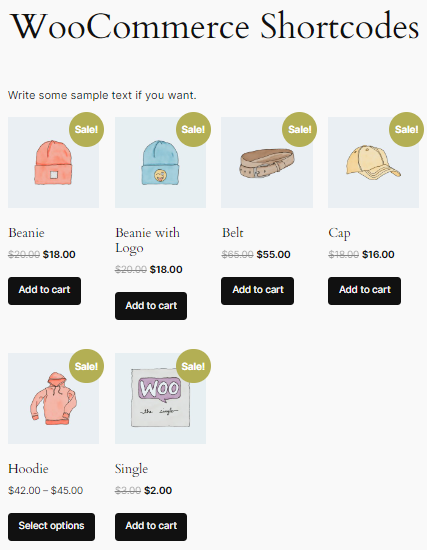 WooCommerce Shortcodes: A Guide to Their Uses & Benefits - Display Products That Are On Sale WooCommerce Shortcodes - Display Products That Are On Sale