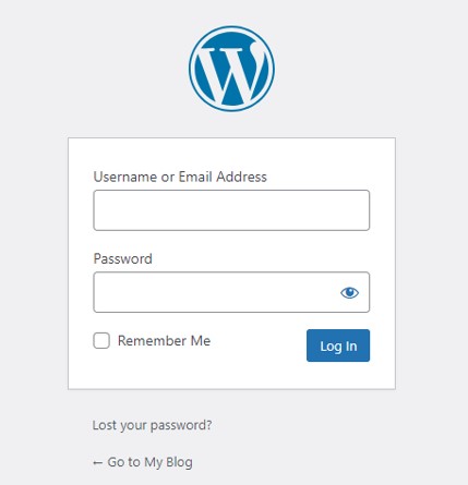 How to Export A WordPress Site - Log In to WordPress Dashboard Export A WordPress Site - Log In to WordPress Dashboard