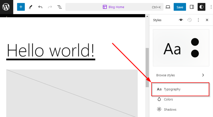 How to Change Fonts in WordPress - Access Typography Settings How to Change Fonts in WordPress - Access Typography Settings