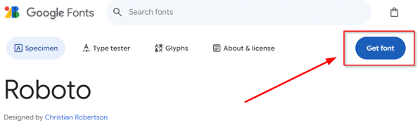 How to Change Fonts in WordPress - Get Font Button How to Change Fonts in WordPress - Get Font Button