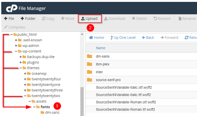 How to Change Fonts in WordPress - Upload Font Files How to Change Fonts in WordPress - Upload Font Files