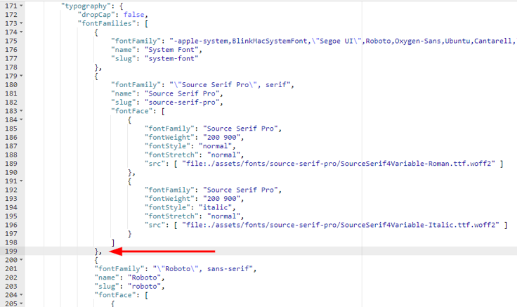 How to Change Fonts in WordPress - Add Code to theme.json File How to Change Fonts in WordPress - Add Code to theme.json File