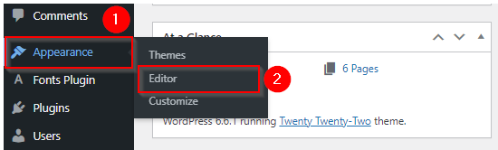 How to Change Fonts in WordPress - Access Theme Editor How to Change Fonts in WordPress - Access Theme Editor
