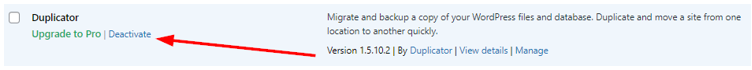 How to Backup Your WordPress Site: A Comprehensive Guide - Deactivate Plugin How to Backup Your WordPress Site - Deactivate Plugin
