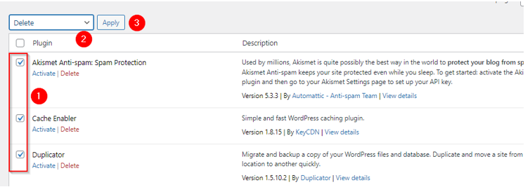 How to Backup Your WordPress Site: A Comprehensive Guide - Delete Multiple Plugins How to Backup Your WordPress Site - Delete Multiple Plugins