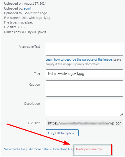 How to Backup Your WordPress Site: A Comprehensive Guide - Delete Image How to Backup Your WordPress Site - Delete Image