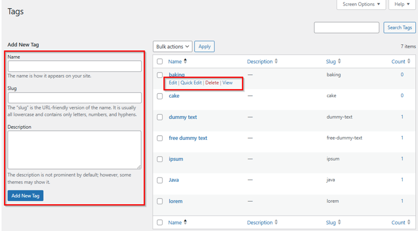 How To Use WordPress Tags Effectively And Their Purpose - Add, Edit, or Delete a WordPress Tag How To Use WordPress Tags - Add, Edit, or Delete a WordPress Tag