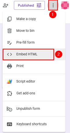How To Embed A Google Form In WordPress - Choose Embed HTML Embed A Google Form In WordPress - Choose Embed HTML