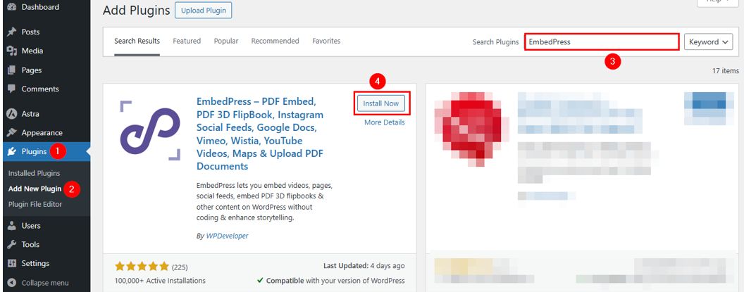 How To Embed A Google Form In WordPress - Install and Activate EmbedPress Embed A Google Form In WordPress - Install and Activate EmbedPress