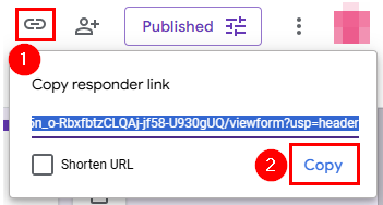 How To Embed A Google Form In WordPress - Copy Responder Link Embed A Google Form In WordPress - Copy Responder Link