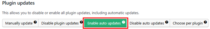 WordPress Automatic Updates: How to Manage & Best Practices - Enabled Auto Updates for All Plugins WordPress Automatic Updates - Enabled Auto Updates for All Plugins