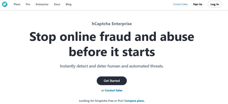 How To Prevent WordPress Contact Form Spam 8 Proven Tips - Signup hCAPTCHA Prevent WordPress Contact Form Spam - Signup hCAPTCHA
