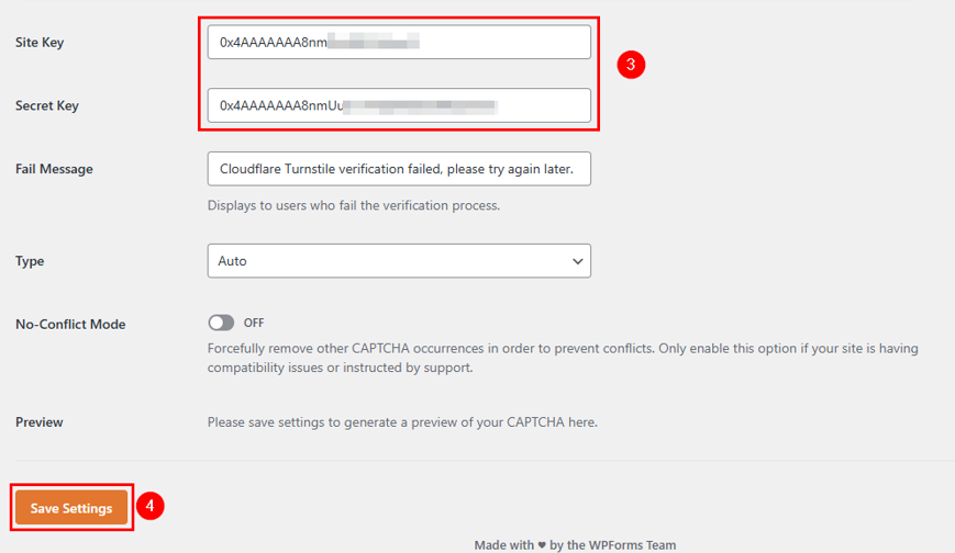 How To Prevent WordPress Contact Form Spam 8 Proven Tips - Enable Cloud Turnstile in WPForms Prevent WordPress Contact Form Spam - Enable Cloud Turnstile in WPForms
