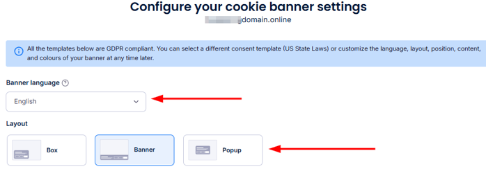 Add A GDPR Cookie Popup In WordPress - Configure Cookie Banner Settings