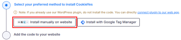 Add A GDPR Cookie Popup In WordPress - Copy Banner Code