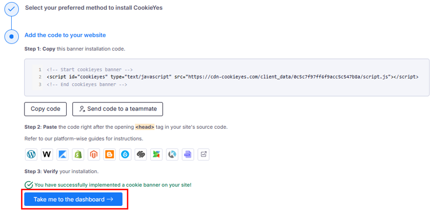 Add A GDPR Cookie Popup In WordPress - Confirm Email
