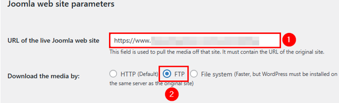 Migrate Your Website From Joomla To WordPress - Joomla Website Parameters