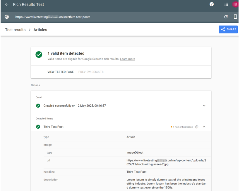 How To Add Schema Markup In WordPress - Validate Schema Markup in WordPress