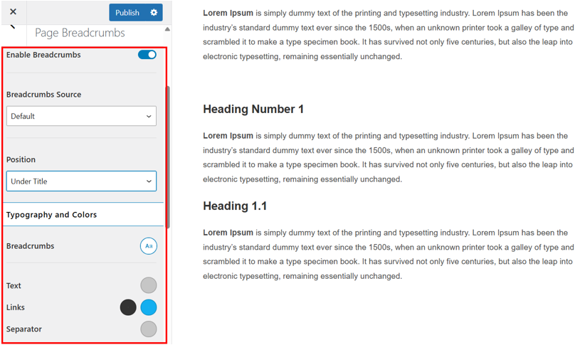 WordPress Breadcrumbs: How To Add & Display Them On Your Site - Enable Breadcrumbs Using OceanWP Theme Customizer WordPress Breadcrumbs - Enable Breadcrumbs Using OceanWP Theme Customizer