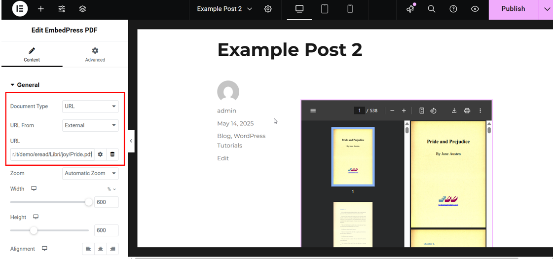 How To Embed A PDF In WordPress: Manual & Plugin Setup - Insert File from External URL How To Embed A PDF In WordPress - Insert File from External URL